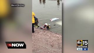 Fire crews speak out after canal rescue in Mesa