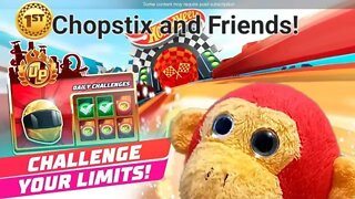 Chopstix and Friends! Hot Wheels unlimited: the 22nd race with WORLD TRACKS! #hotwheels #gaming