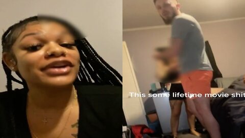 Chick Catches Her Boyfriend Cheating With His Ex-Girlfriend & This Is How It Played Out!