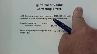 How to Correct Adjusting Errors In Accounting