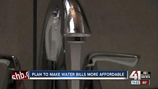 Plan to make water bills more affordable
