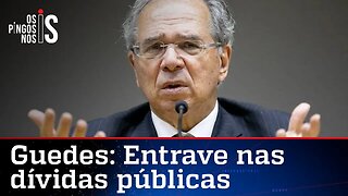 Paulo Guedes: Ideia de parcelar precatórios veio dos ministros Gilmar Mendes e Luiz Fux.