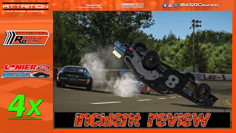 Attrition: Sim Race Campus - 2021s2 - Rookie Oval Series - Round 1 - Lanier - Incident Review