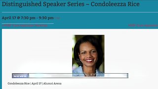 Former Secretary Of State Condoleezza Rice to speak at UB Wednesday night