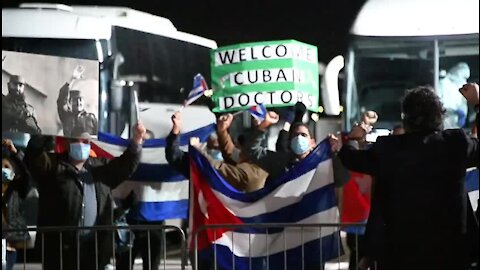 WATCH: Cuban medical brigade arrives in SA to assist with Covid-19 fight (GJA)