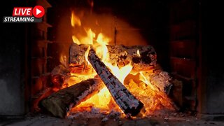 🔥Best Relaxing Fireplace Sounds - Burning Fireplace & Crackling Fire Sounds (NO MUSIC)