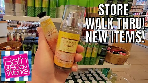 BATH & BODYWORKS | NEW SUMMER SCENT| $3.25 HAND SANITZER SALE | STORE WALK THRU