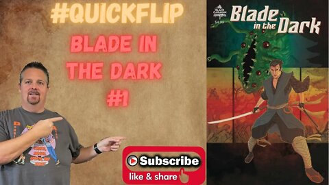 Blade in the Dark #1 Scout Comics #QuickFlip Comic Book Review Morgan Quaid, Willi Roberts #shorts