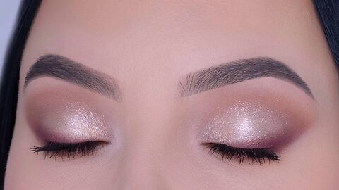 Soft Glam Shimmer Eye Makeup Tutorial | Bridal Eye Makeup | Maven Beauty