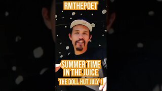 RM The Poet performing at “Summertime In The Juice”