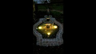 Lighted fountain
