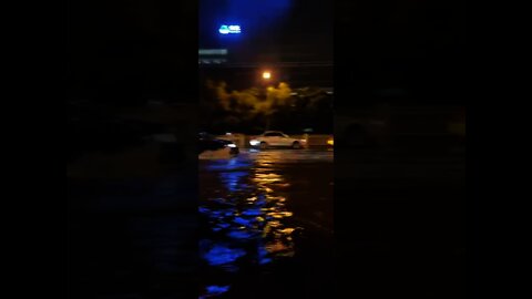 TiananmenSquare Flooded 天安門長安街也泡水了