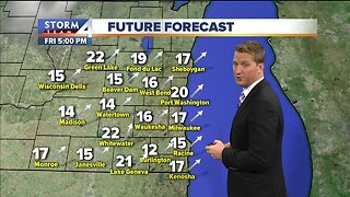 Returning to warmer temperatures this weekend