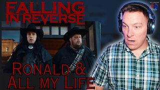 Falling In Reverse "Ronald & All My Life ft. Jelly Roll" Official Video | DaneBramage Rocks Reaction