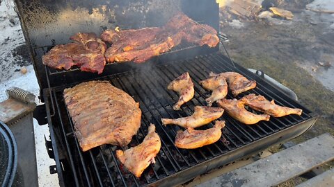 When we have nice weather it’s BBQ time