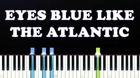 Sista Prod - Eyes Blue Like The Atlantic (Piano Tutorial)