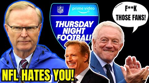 NFL, Jerry Jones Choose TNF FLEX SCHEDULES Over Fans to SAVE Amazon Ratings! John Mara Is ANGRY!