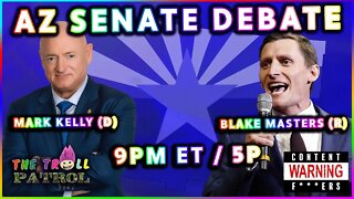 SPECIAL REPORT: Arizona Senate Debate Republican Blake Masters vs. Democrat Mark Kelly