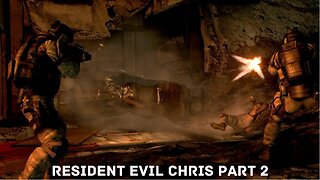 Big ass snake..Resident Evil 6: Chris PT 2.