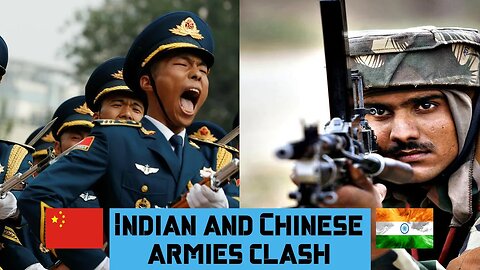 Indian and Chinese armies clash #indianmilitary #chinamilitary