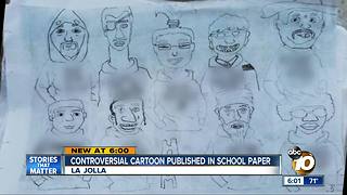 Controversial cartoon published in La Jolla High School paper