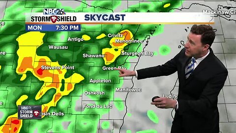 Michael Fish's NBC26 Storm Shield weather forecast