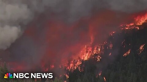 Nation’s largest active wildfire ravages California| CN ✅