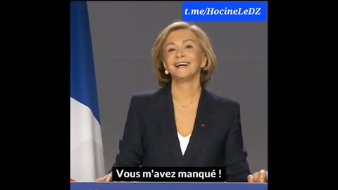 Une vraie comédienne Pécresse !!!