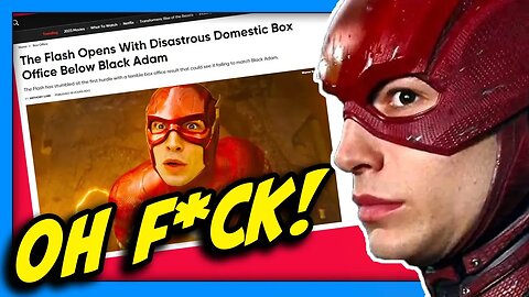 The Flash BOMBS Harder Than Black Adam! Writers Strike Blamed?!