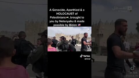 Apartheid, Genocide, Holocaust, Made Possible By Biden Administration
