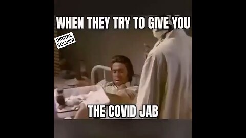 When they try to give you the COVID Jab😅