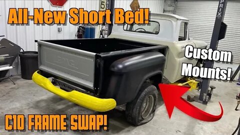 The '62 GMC Takes Shape With A Custom-Fitted Short Bed & New Bumpers! GMC C1000 Restomod Ep. 4