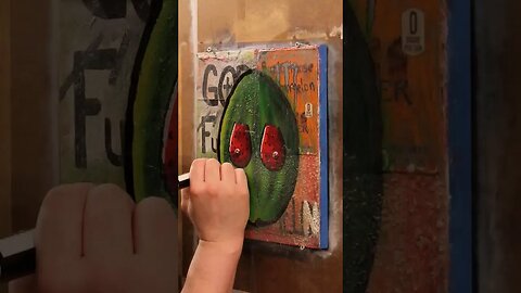 Ultra #Watermelon #painting #timelapse