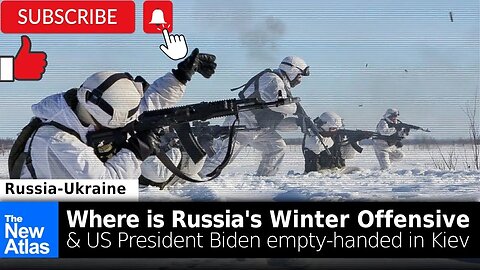 Where is Russia's Winter Offensive + President Biden Empty-Handed in Kiev!!