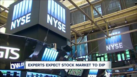 Stocks climb, experts warn "bump" likely coming