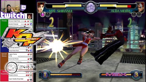 (PS2) KOF Maximum Impact - 02 - Mai Shiranui - Hard Mode