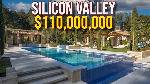 Inside $110,000,000 Silicon Valley Mega Mansion