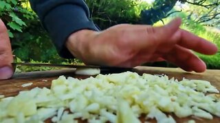 The Best Lasagna Ever cooked in Nature ASMR Cooking