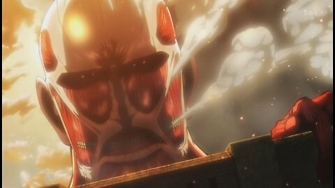 Attack On Titan - Colossal Titan's First Appearance | S01E01