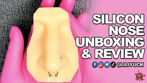 Fake Silicon Nose Unboxing