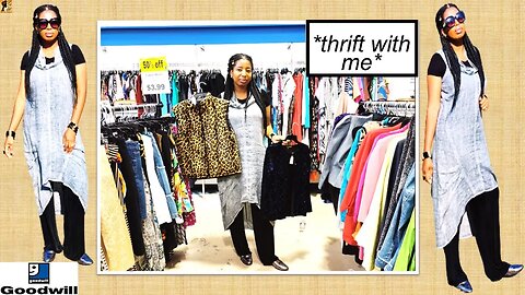 LET'S GO TO GOODWILL!! THE BEST VINTAGE BLAZER! | THRIFT WITH ME |MODEST FASHION
