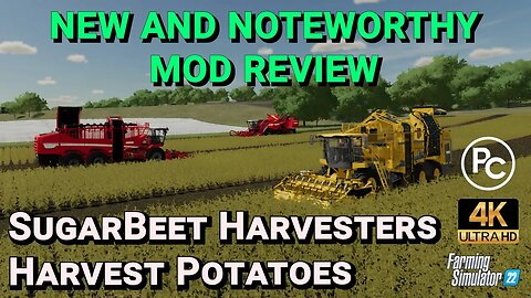 Sugar Beet Harvest Potatoes | Mod Review | Farming Simulator 22