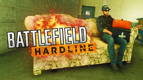 Battlefield Hardline - Random Moments 1 (Sofa Riding, Toilet Smashing, Car Crashing!)