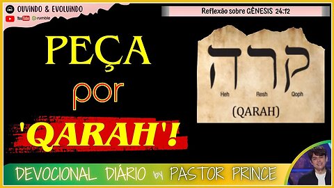 QUER SUCESSO? A CHAVE É ORAR POR 'QARAH'! | Pastor Joseph Prince - Devocional | EVANGELHO DA GRAÇA