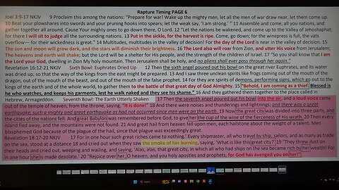 Rapture Timing PAGE 6 of 6