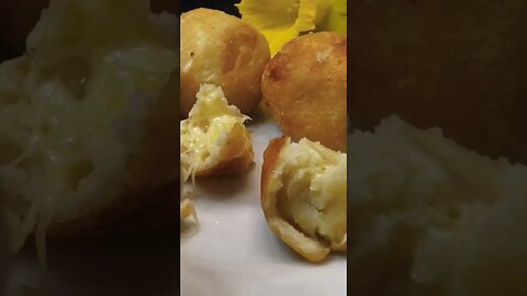Amazing potato 🥔 cheese 🧀 ball recipe. Subscribe for more 🥔 potato
