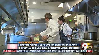Cancer hasn't stopped renowned chef Jean-Robert de Cavel