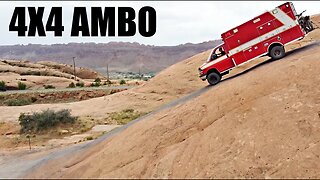 Ambulance Four Wheeling In Moab!