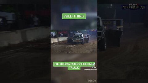 Wild Thing Big Block 4x4 Pulling Truck! truckpulls #bigblock #truckpull #truck