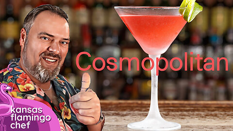 How to make a Cosmopolitan cocktail